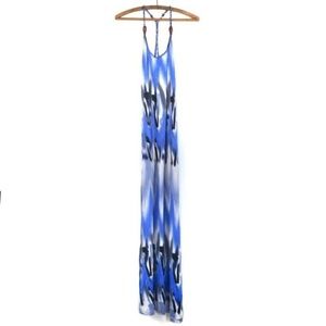 Jessica Simpson Tie Dye Blue Maxi Dress